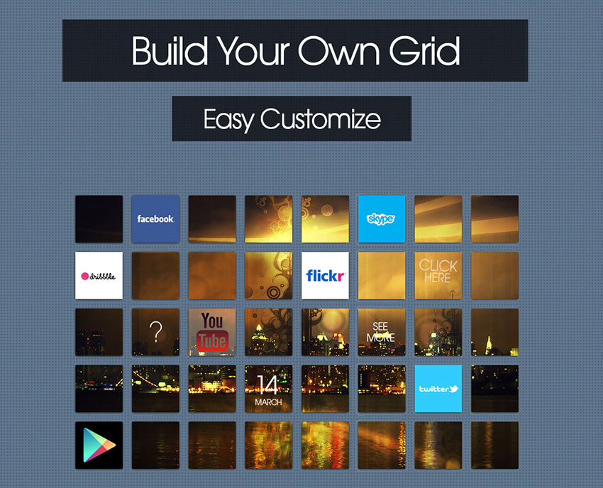 Social Mosaic Wall [ 2021 Edition ]