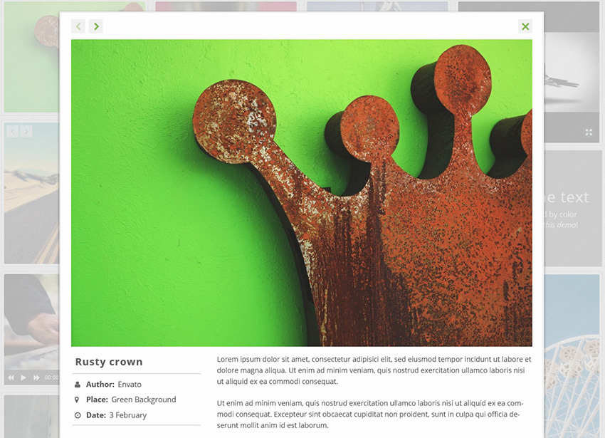 Media Grid - Wordpress Responsive Portfolio