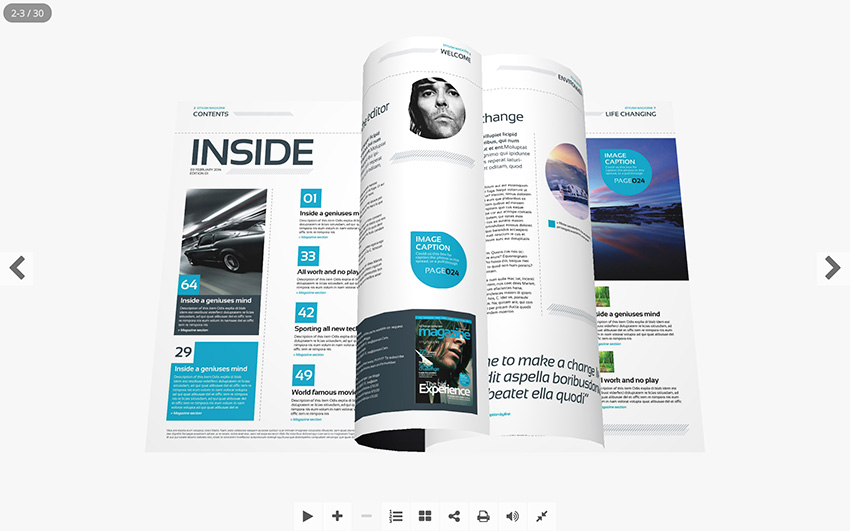 3d flip book
