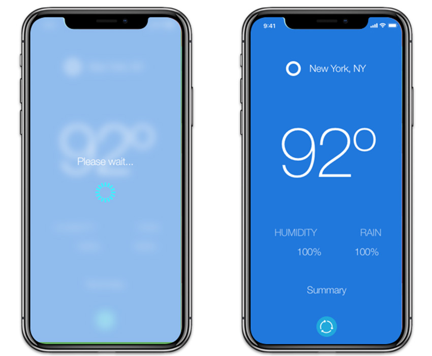Weather - iOS Application