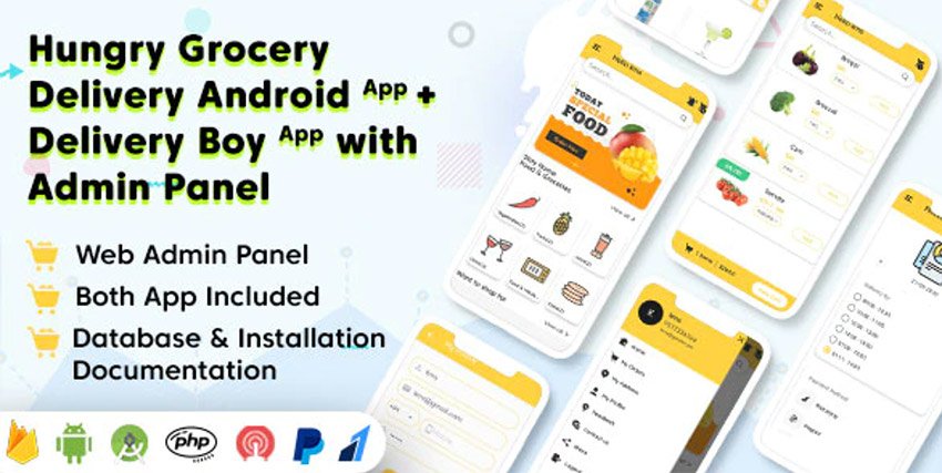 Hungry Grocery Delivery Android App