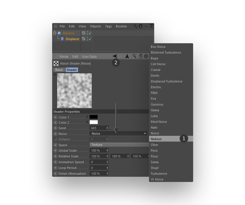 Editing Noise Shader