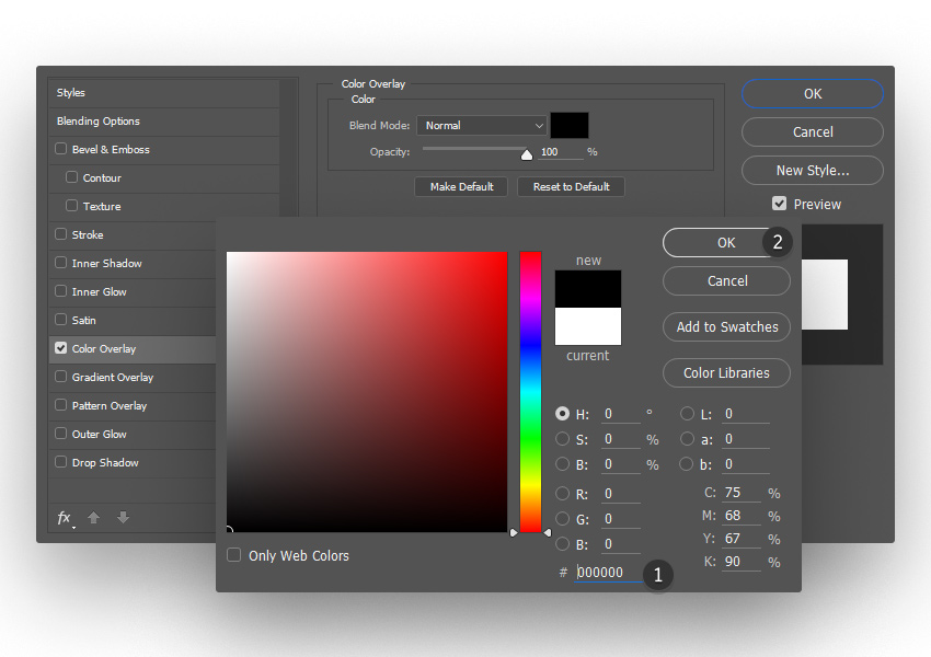 Changing the Color