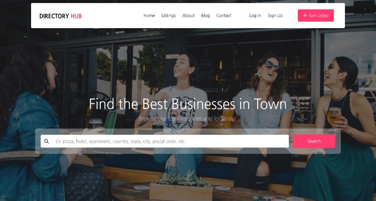 Directory Hub - Listing and Business PHP Platform