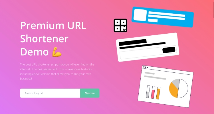 Premium URL Shortener - Link Shortener, Bio Pages & QR Codes