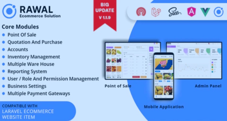 Rawal Ionic5 Ecommerce