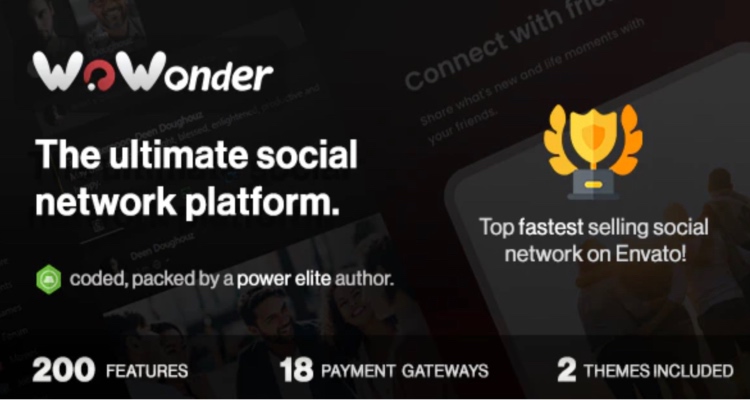 WoWonder - The Ultimate PHP Social Network Platform
