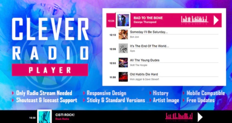 CLEVER - HTML5 Radio Player