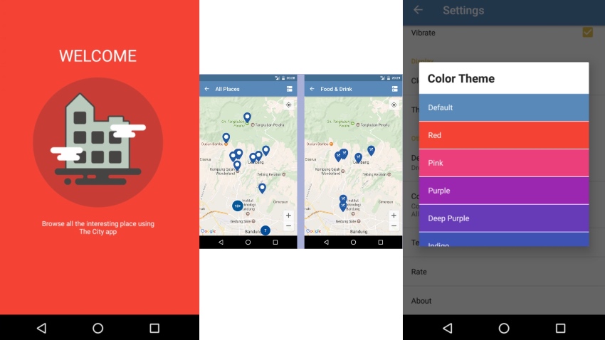 The City - Place App with Backend