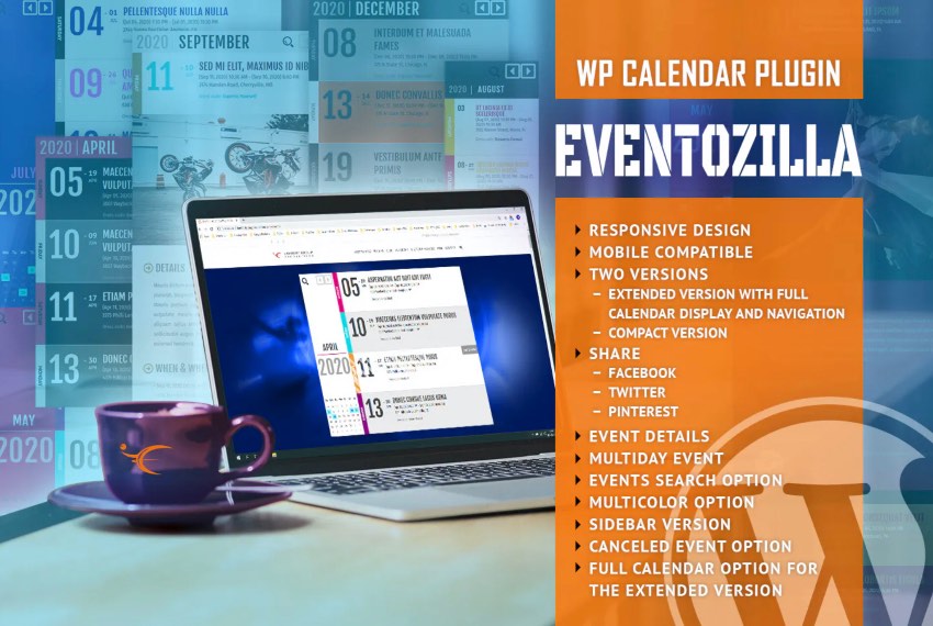 EventoZilla - Event Calendar WordPress Plugin