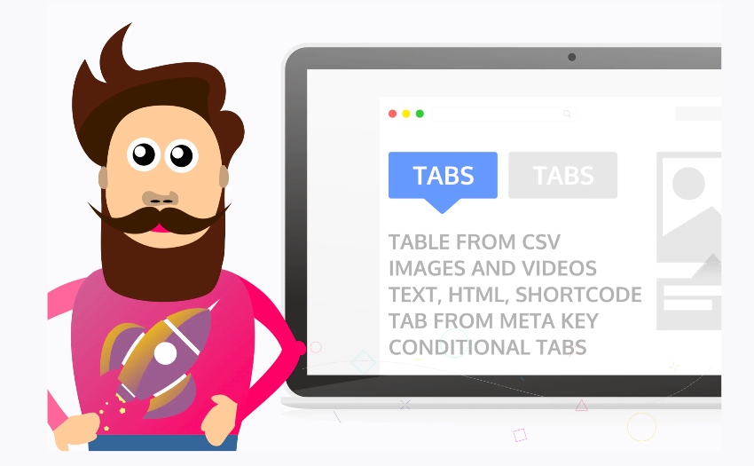 Pestañas de producto para WooCommerce