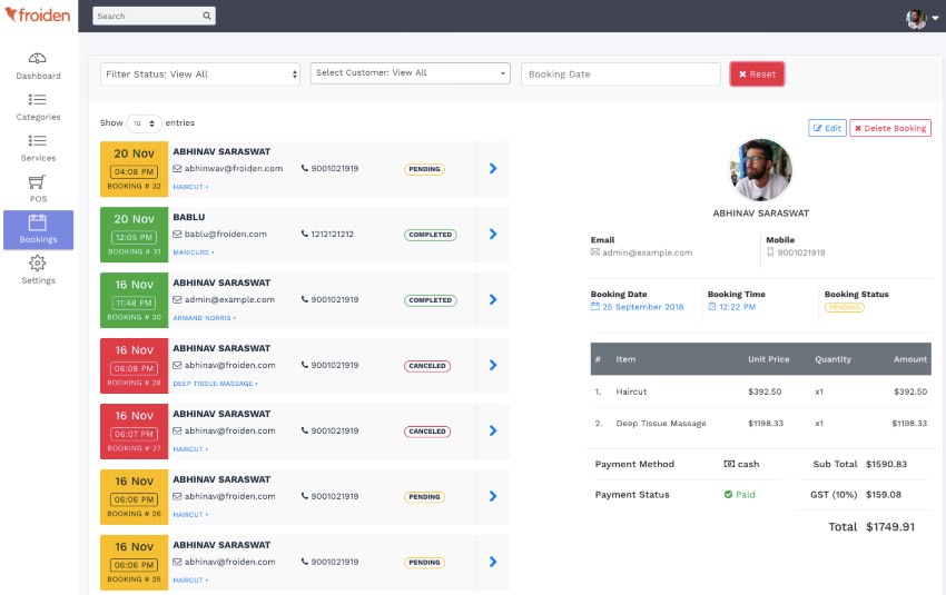Appointo Multi Vendor - Booking Management System