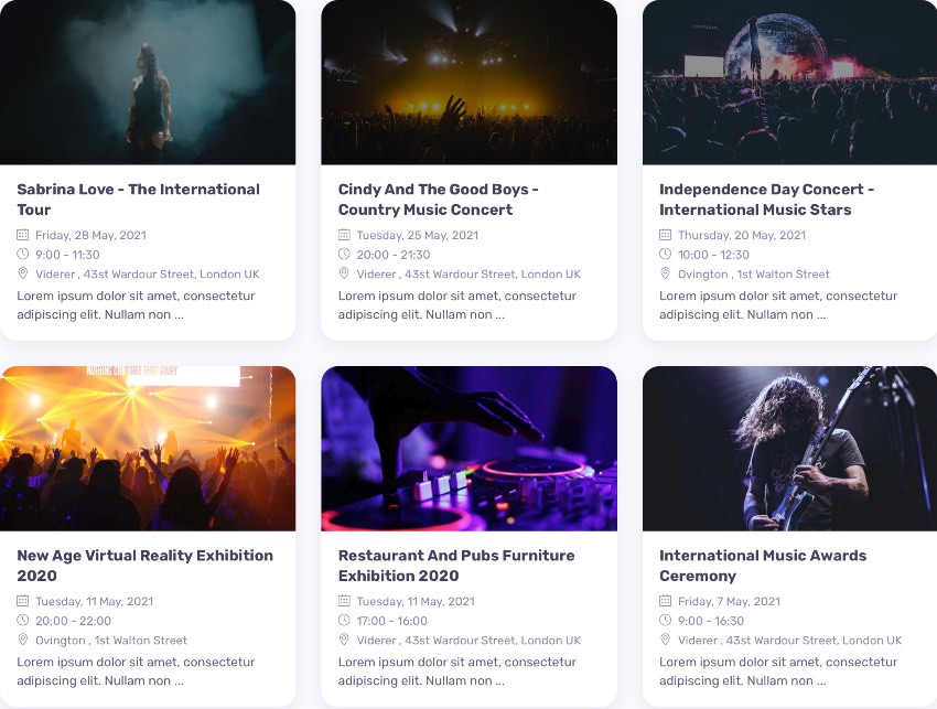 Quick Events for PHP