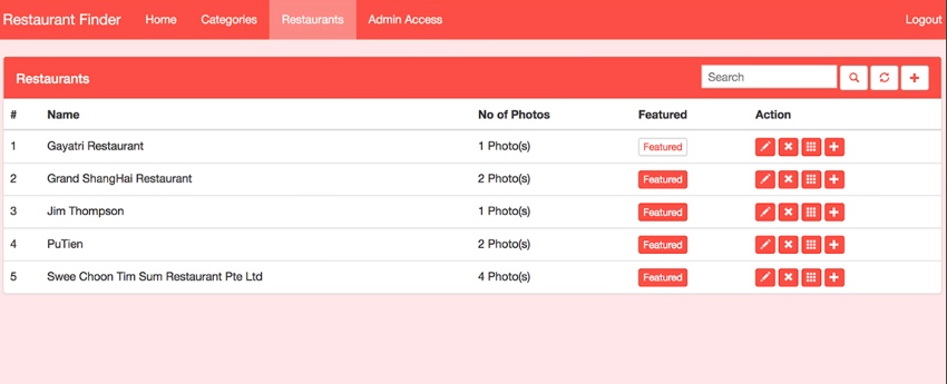Restaurant Finder Full Android Application v1.11