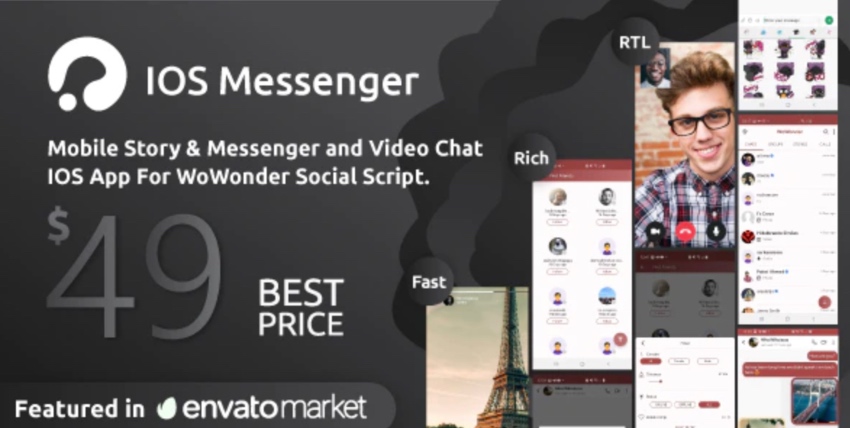 WoWonder IOS Messenger - Mobile Application for WoWonder