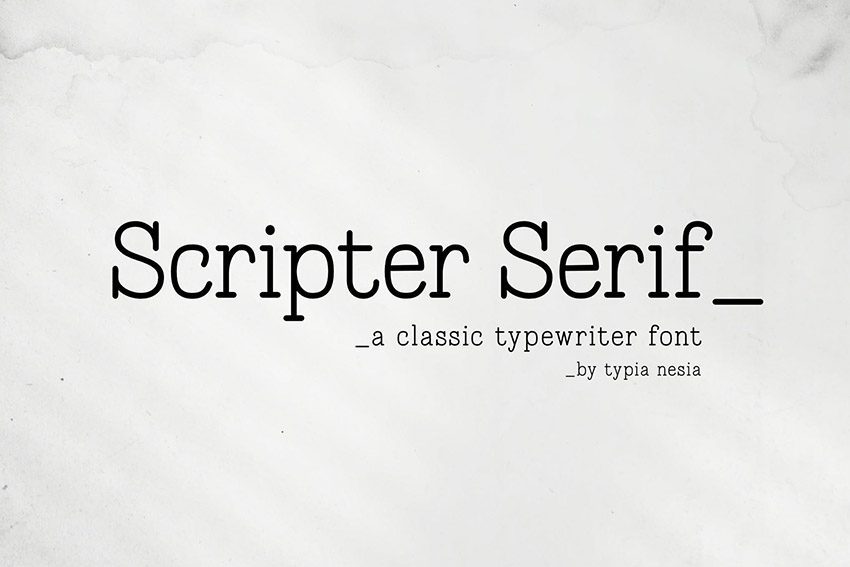 scripter font