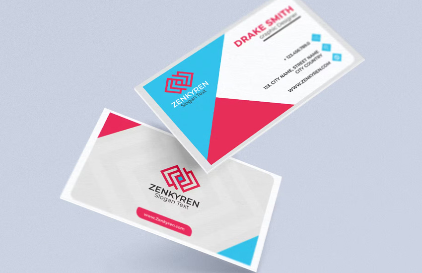 template for business card