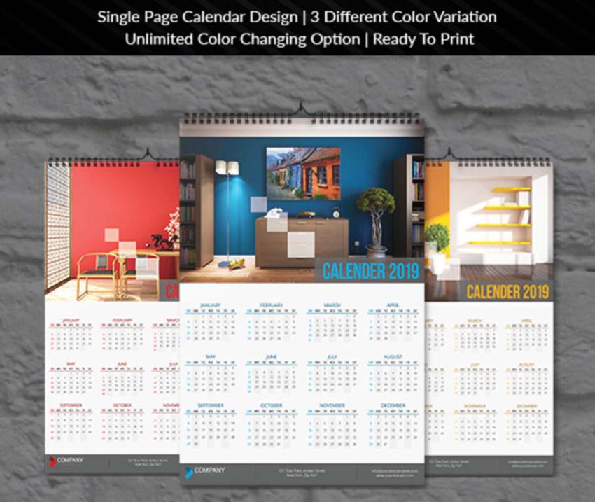 25 Best InDesign Calendar Templates New For 2020 25 Best InDesign Calendar Templates New For 2020