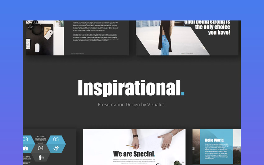 Inspirational - Plantillas de diseños de diapositivas PPT premium