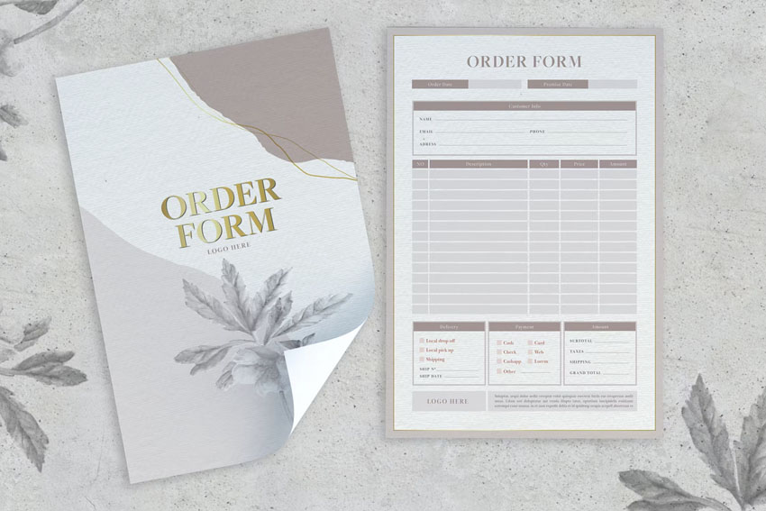 InDesign Fillable Form