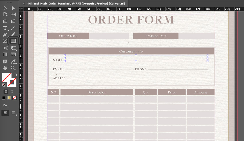 Create fillable PDF InDesign