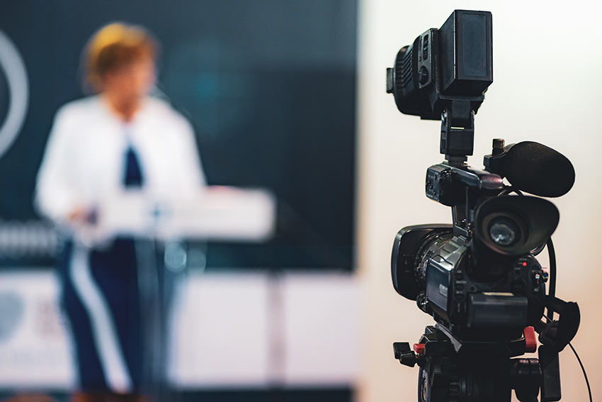 Recording your presentation for practice and review