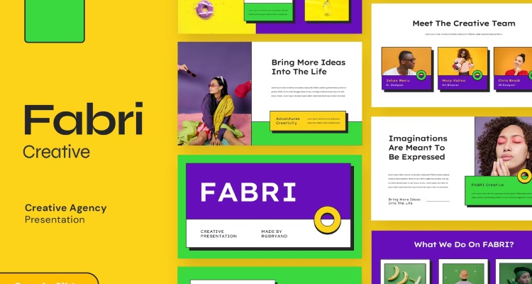 FABRI - Google Slides Template That's Cute