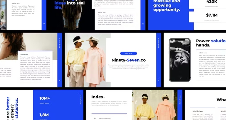 Ninety-Seven PowerPoint Template