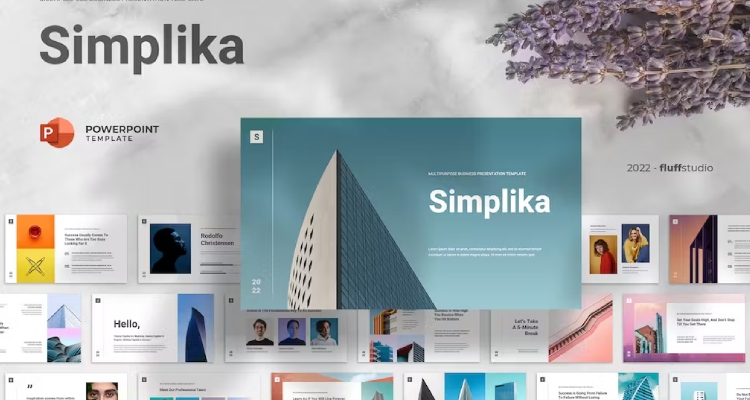 Simplika - Minimalist Powerpoint Template