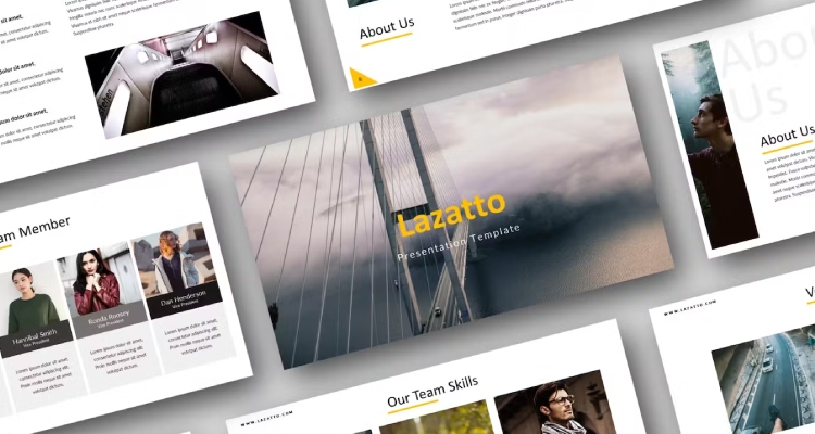 Lazatto Powerpoint Template