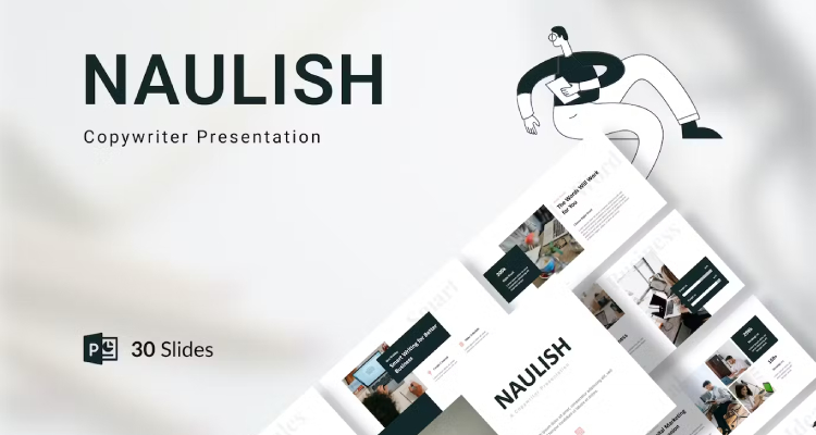 Naulish - Copywriter Presentation PowerPoint