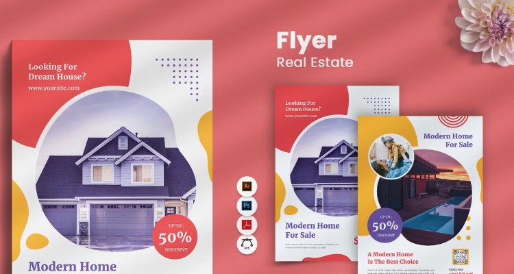 Circular Example of a Real Estate Flyer