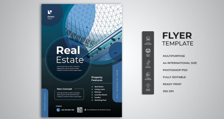 Perfect Home Real Estate Flyer Example