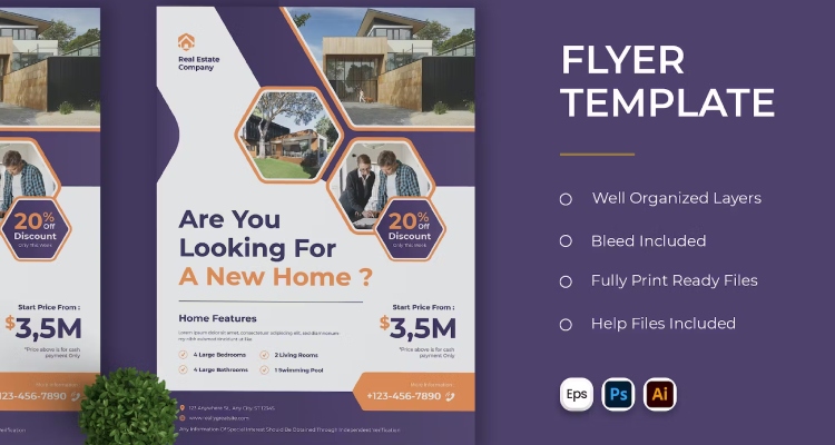 Unique Real Estate Flyer Idea