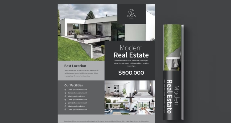 Professional Real Estate Flyer Template