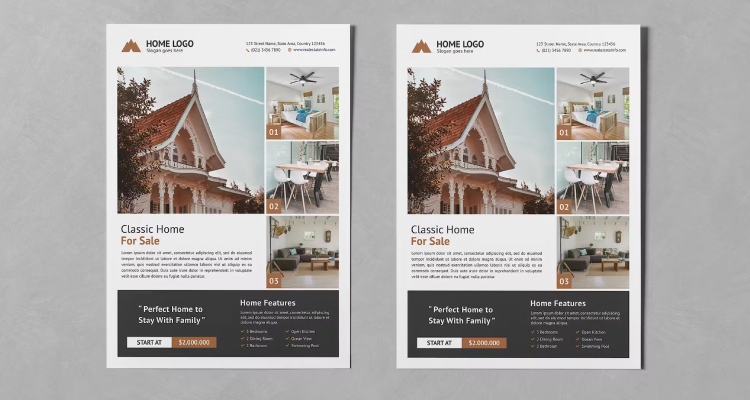 Dream Home Real Estate Flyer Example