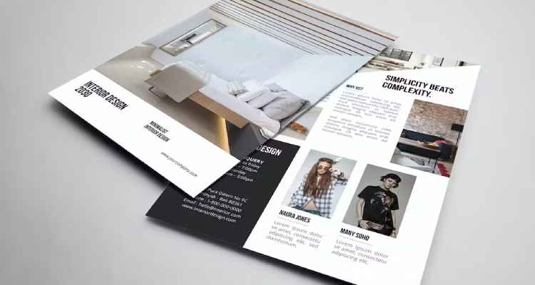 Interior Design Real Estate Flyer Example