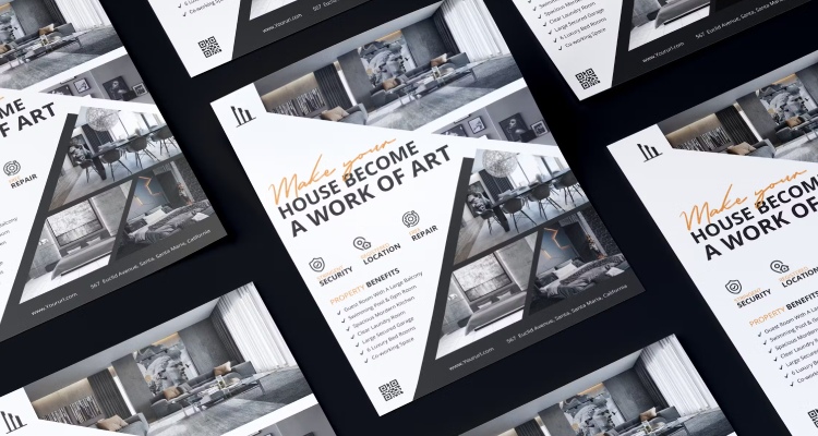 Bold Real Estate Flyer Example