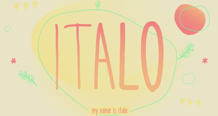 Italo Graphic Font
