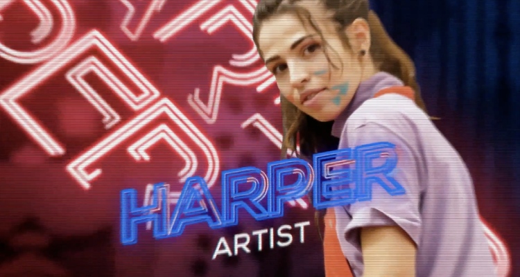 Neon Freeze Opener For Premiere Pro