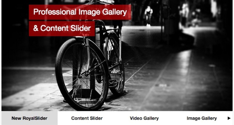 RoyalSlider: Touch Content Slider