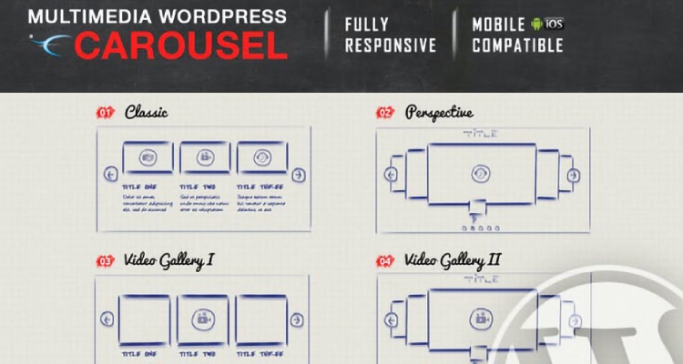 Multimedia Responsive Carousel