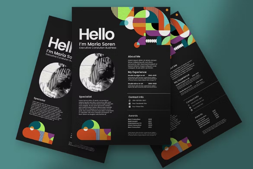 Resume / CV Template Design