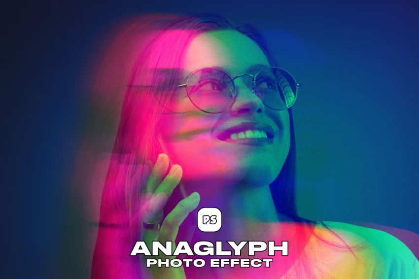 Anaglyph Photo Effect