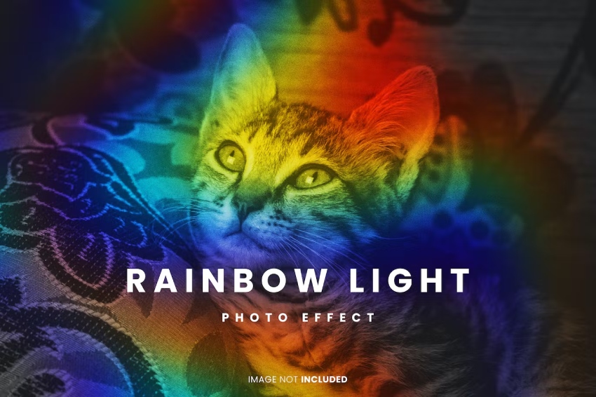 Rainbow Lighting  - Creative Photo Effect