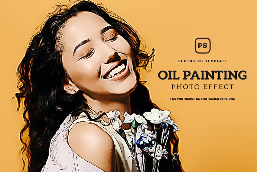 Oil Painting - Creative Photoshop Effect