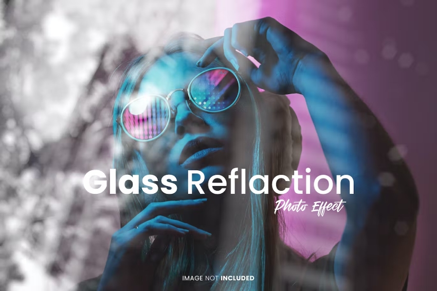 Glass Reflection - Creative Photo Effect