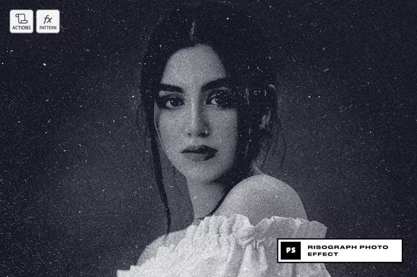 Risograph Photo Effect (ATN, PAT)