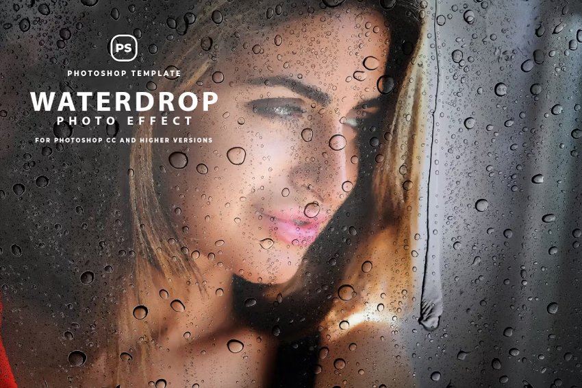 Waterdrop Photo Effect