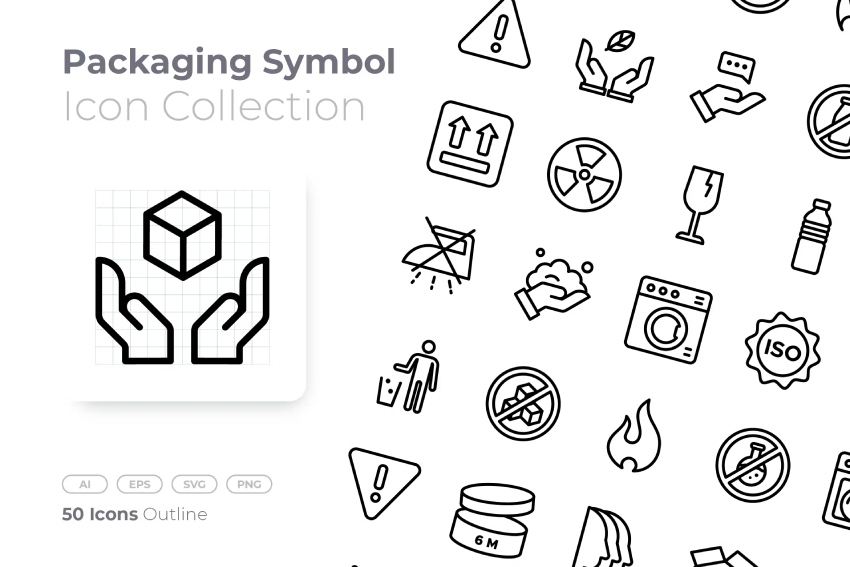 Packaging Symbol Outline Icon